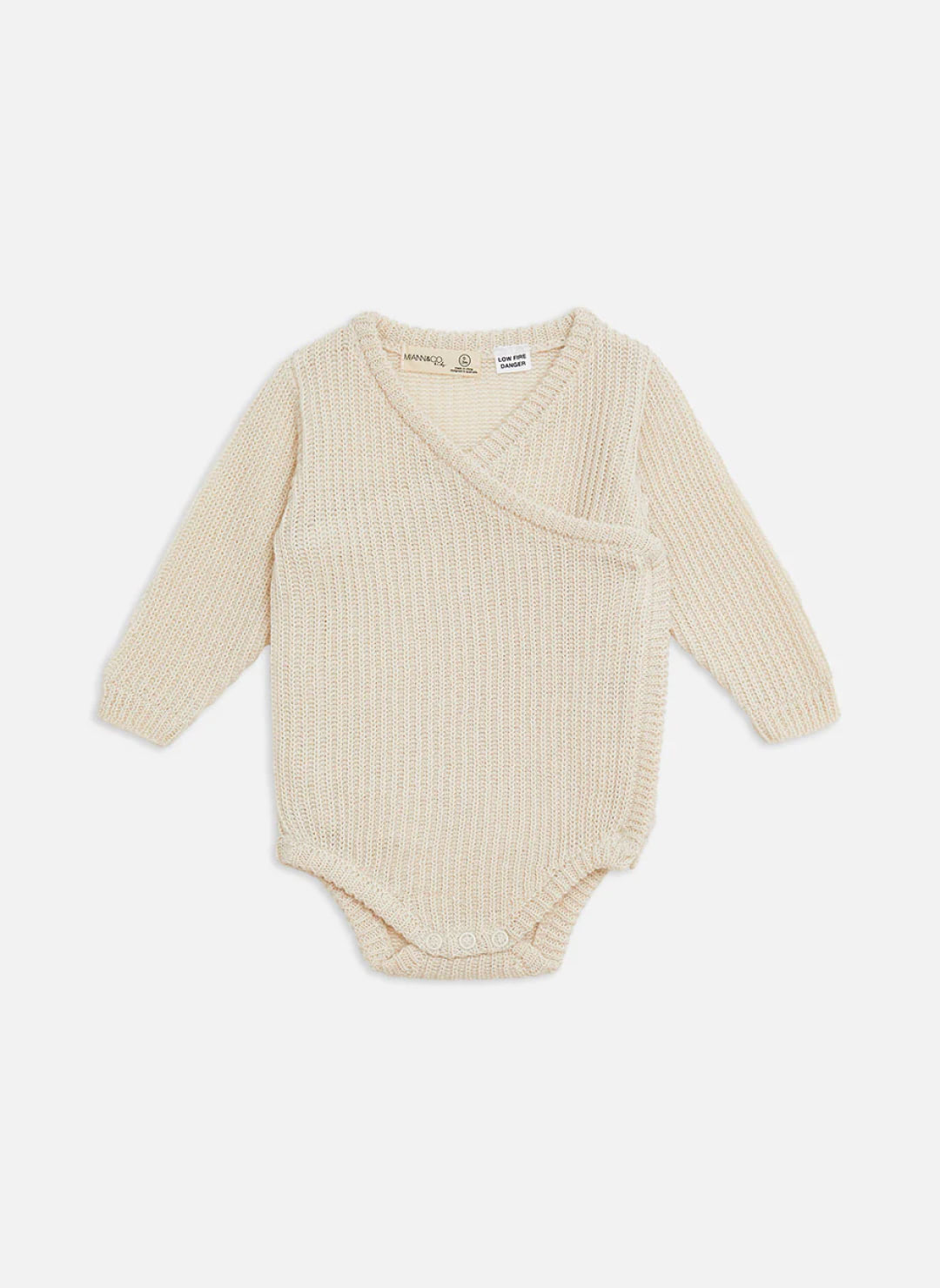 Knit Wrap Bodysuit - Image 2